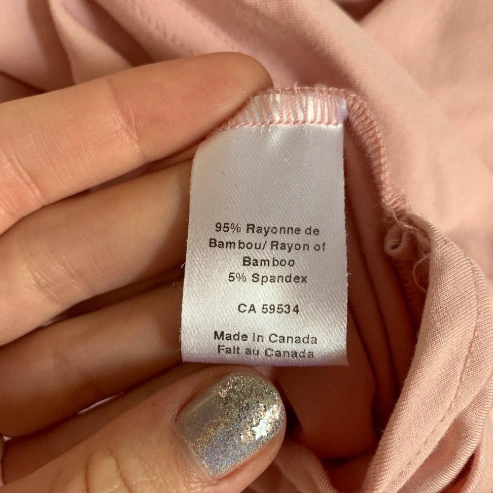 Tea You Pink Bamboo Wrap Dress ✨ - Picture 3 of 5